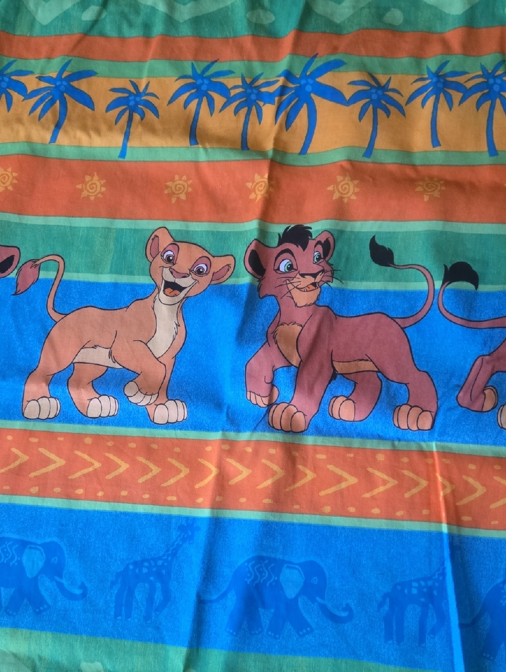 Vintage Disney Lion King Sheet